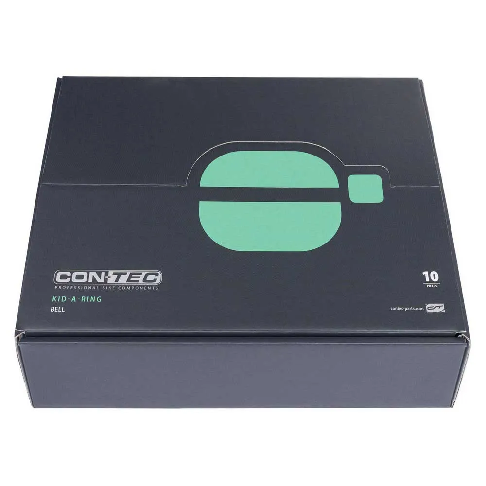 Con-Tec Kid-a-ring Sykkelklokke 10 Enheter, Multicolor, One Size