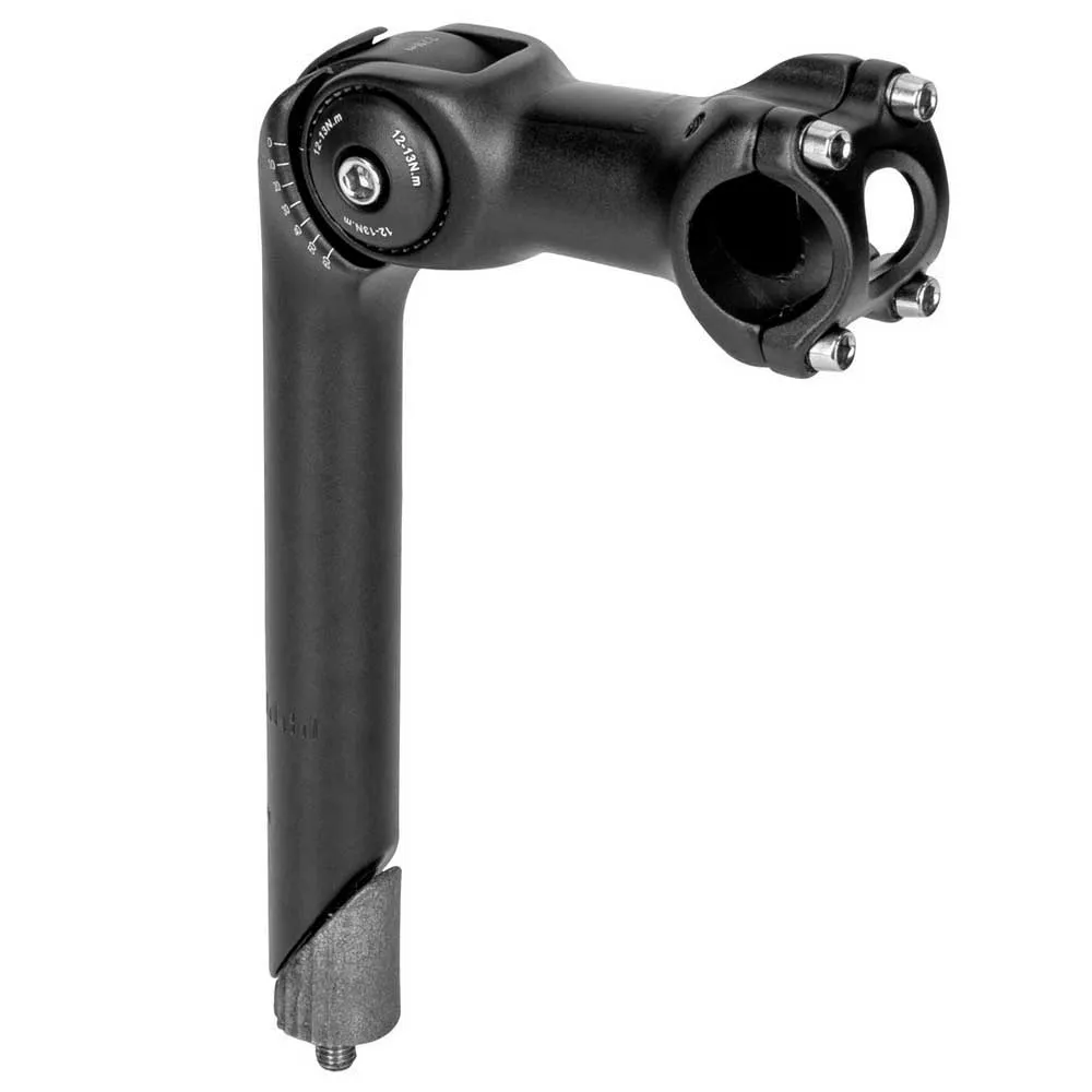 Con-Tec Lida Stick 31.8 Mm Sykkelstyrestem, Black, 115mm, 0º/+60º