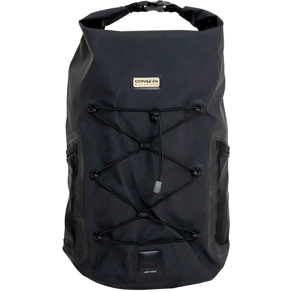Con-Tec Mile Grinder Commute 25l Sykkelveske, Black, One Size