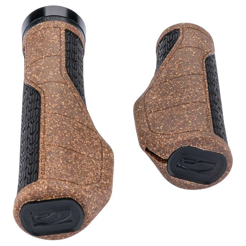 Con-Tec Mountain Comfort Kork Håndtak, Black / cork, 95/138mm
