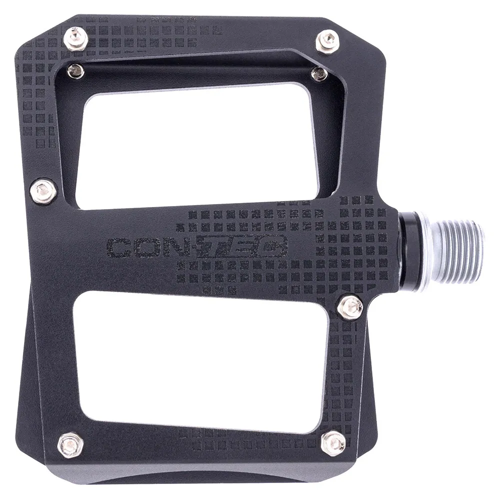 Con-Tec Pitchblack Sykkelpedaler, Black, One Size Con-Tec Pitchblack Sykkelpedaler, Black, One Size