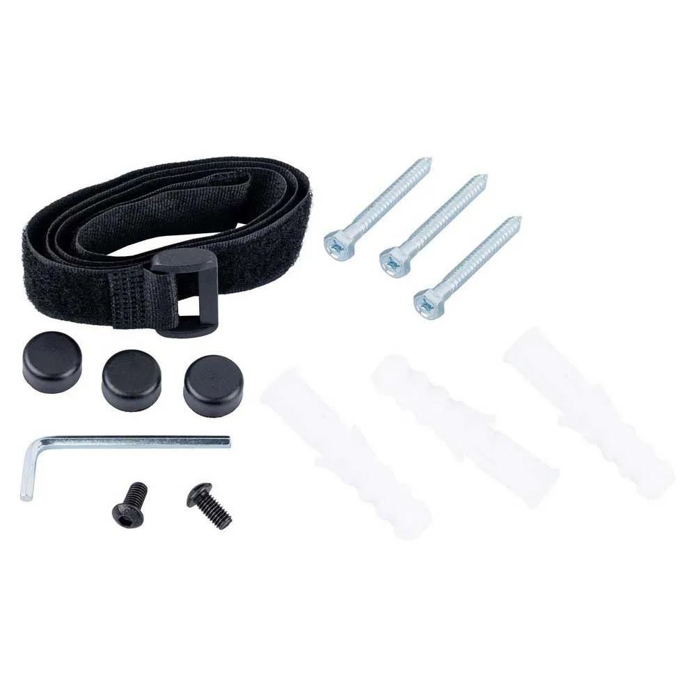 Con-Tec Smart Hold Veggmontert Sykkelholder, Black, One Size