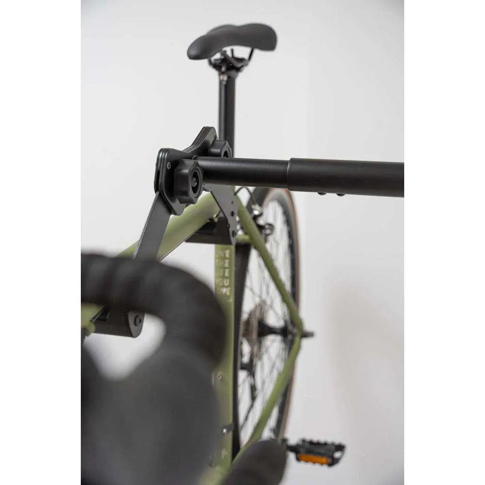 Con-Tec Smart Hold Veggmontert Sykkelholder, Black, One Size