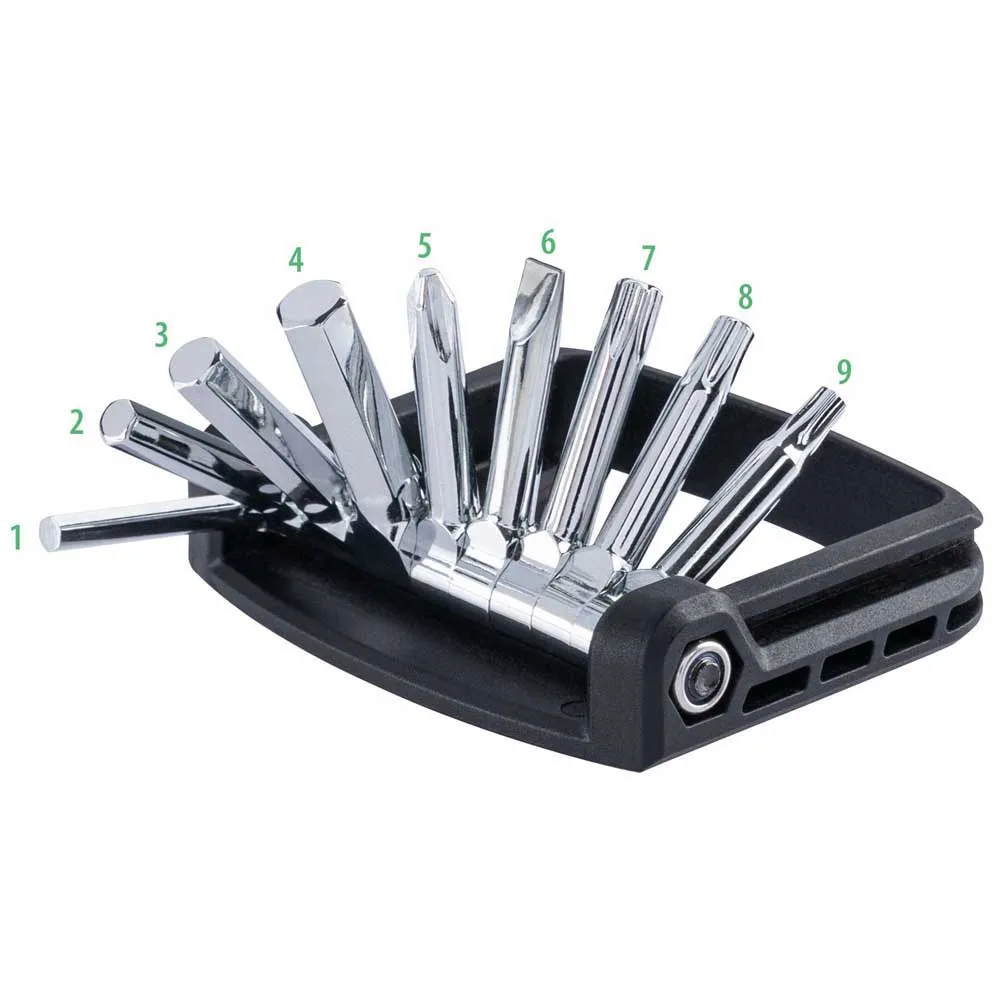 Con-Tec Space Carbon Multi-tool Flaskeholder, Black / green, One Size