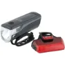 Con-Tec Speed Led Usb Sykkellyktesett, Cool grey, 20 Lux