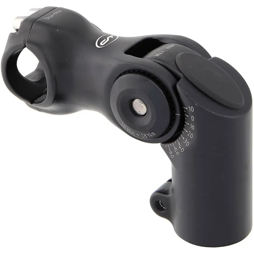 Con-Tec Tarantula Hy 25.4 Mm Justerbar Stamme, Black, 80mm, -10º/+60º Con-Tec Tarantula Hy 25.4 Mm Justerbar Stamme, Black, 80mm, -10º/+60º