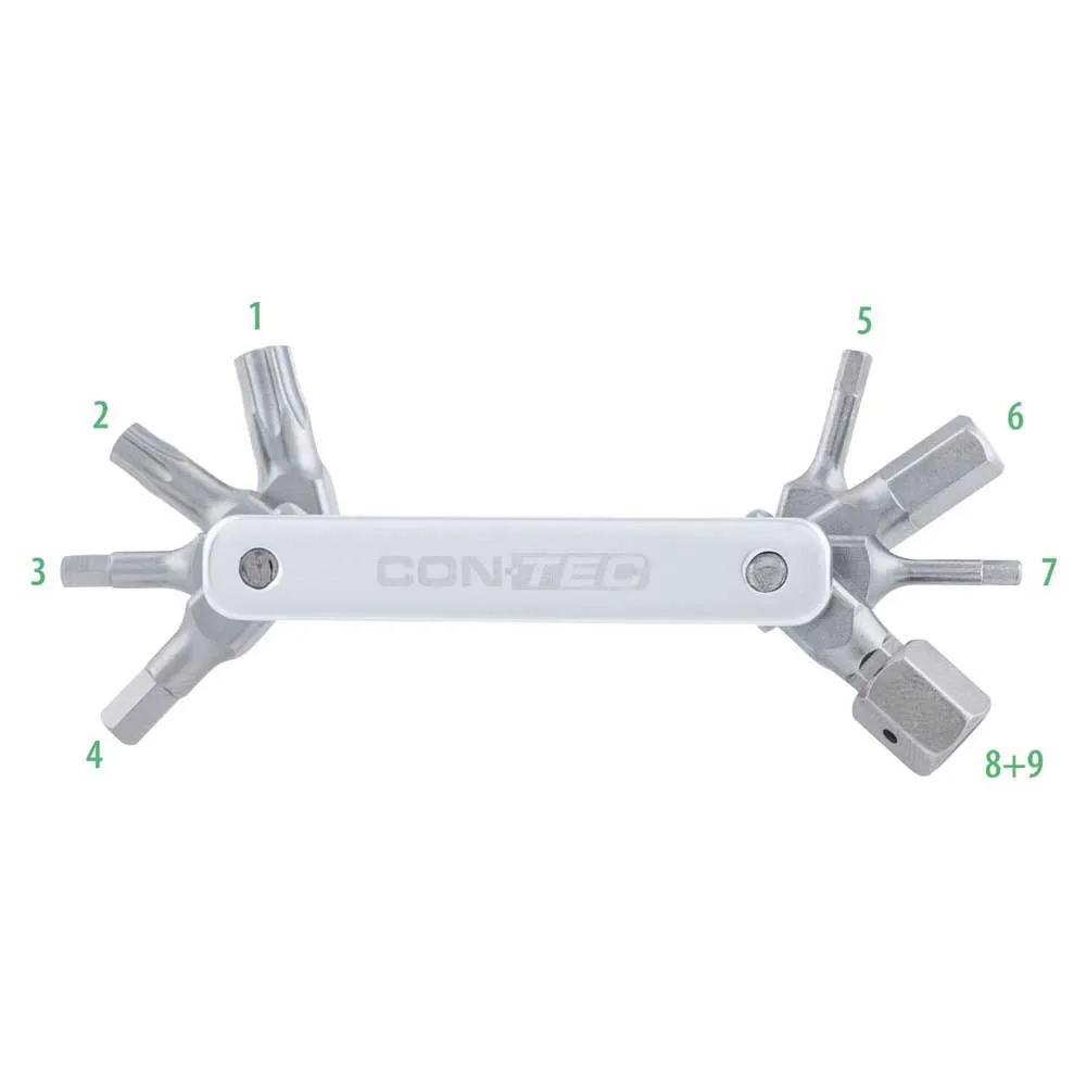 Con-Tec Tfr Buster 9 Multiverktøy, White, One Size