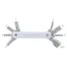 Con-Tec Tfr Buster 9 Multiverktøy, White, One Size