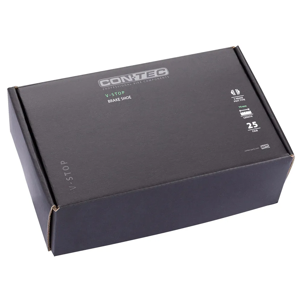Con-Tec V-stop Medium Comp Stick Felgbremseklosser 25 Enheter Con-Tec V-stop Medium Comp Stick Felgbremseklosser 25 Enheter