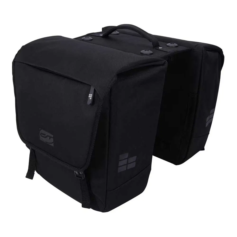 Con-Tec Via Tour Double Mik Sykkelvesker 32l, Black, One Size