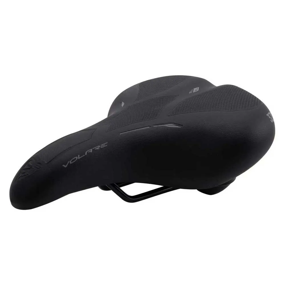 Con-Tec Volare City Sykkelsete, Black, One Size