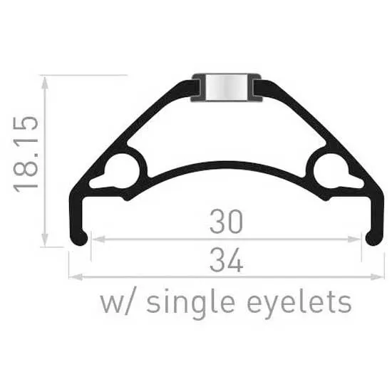 Con-Tec Xeta 27.5´´ 30 Mm Disc E-bike Tubeless Mtb-felg, Black, 650B-27.5" 32H Con-Tec Xeta 27.5´´ 30 Mm Disc E-bike Tubeless Mtb-felg, Black, 650B-27.5" 32H