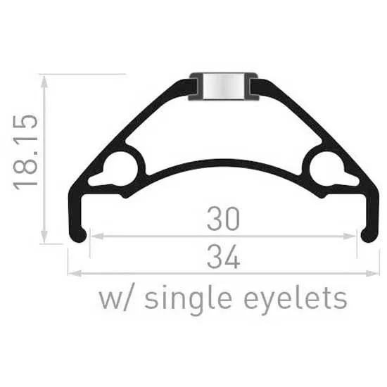 Con-Tec Xeta 29´´ 30 Mm Disc E-bike Tubeless Mtb-felg, Black, 29" 32H Con-Tec Xeta 29´´ 30 Mm Disc E-bike Tubeless Mtb-felg, Black, 29" 32H