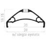 Con-Tec Xeta 29´´ 35 Mm Disc E-bike Tubeless Mtb-felg, Black, 29" 32H