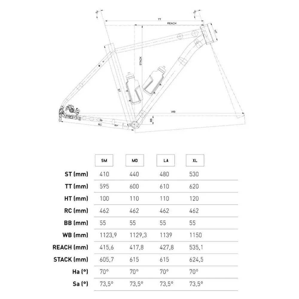 Conor 950 29´´ Cues 2024 Terrengsykkel Conor 950 29´´ Cues 2024 Terrengsykkel