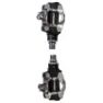 Conor Dual F3 Sykkelpedaler, Black / silver, One Size