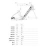 Conor Lombok 26´´ M310dl 8s 2023 Elektrisk Sykkel, Light green, M, 504Wh, Elsykkel