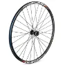 Conor Mach Pulse Disc 28´´ Forhjul For Landeveissykkel, Black, 12 x 100mm