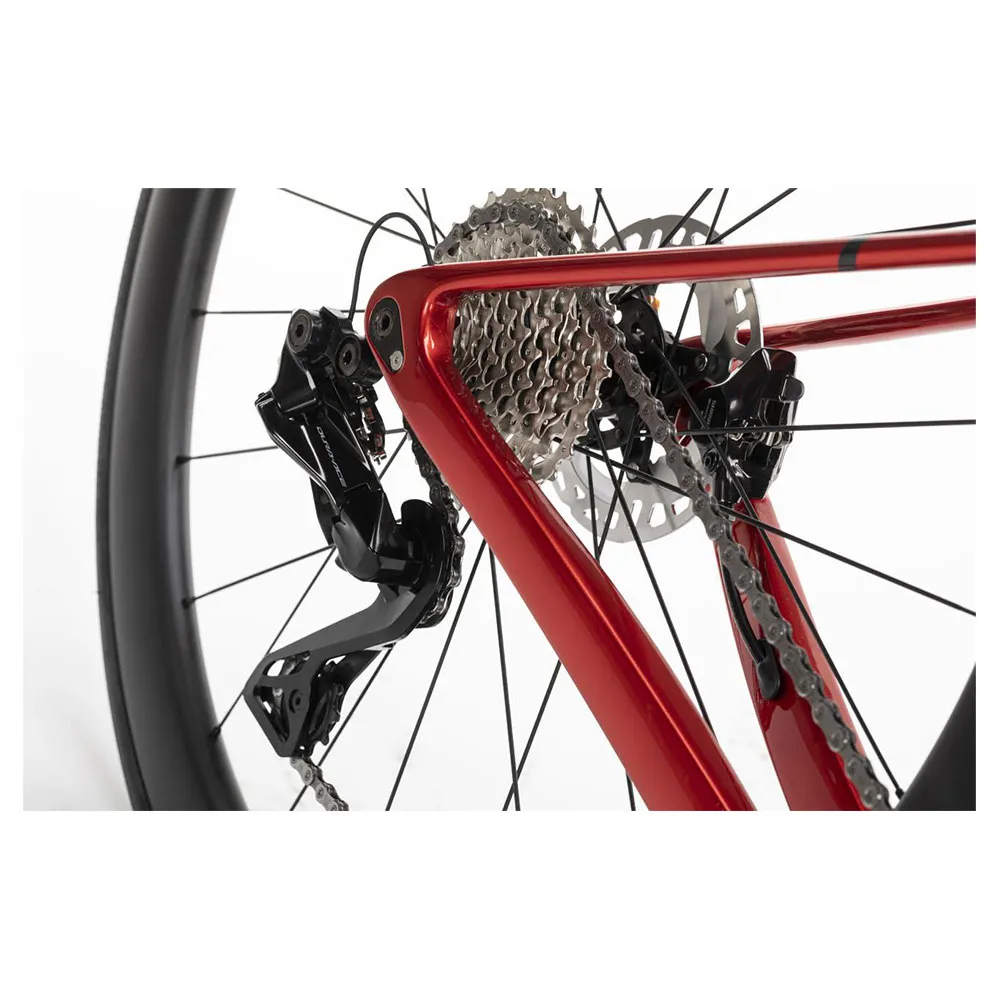 Conor Volcano 105 Di2 7150 Landeveissykkel, Red Conor Volcano 105 Di2 7150 Landeveissykkel, Red