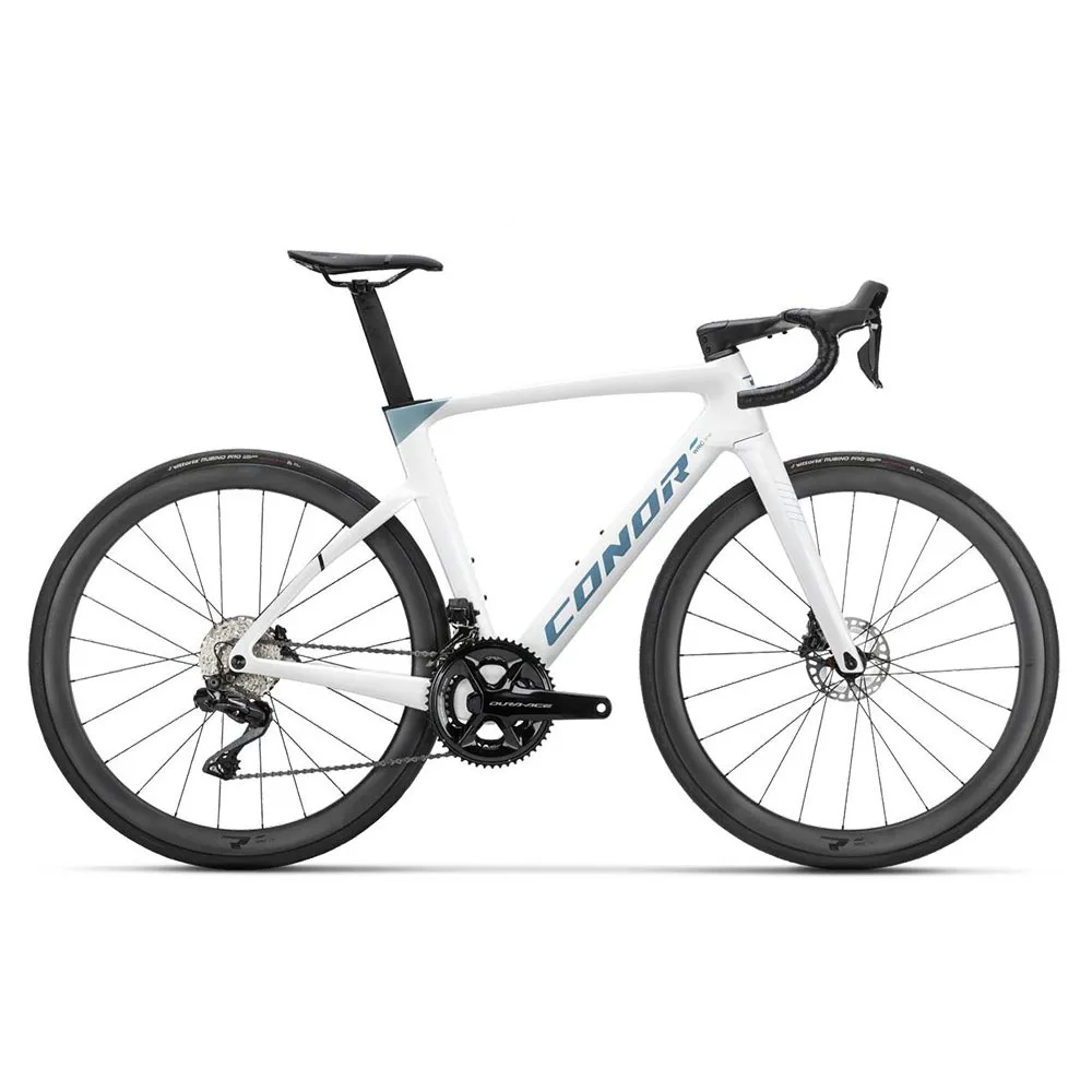 Conor Volcano Aero Dura Ace Di2 9250 Landeveissykkel, White Conor Volcano Aero Dura Ace Di2 9250 Landeveissykkel, White