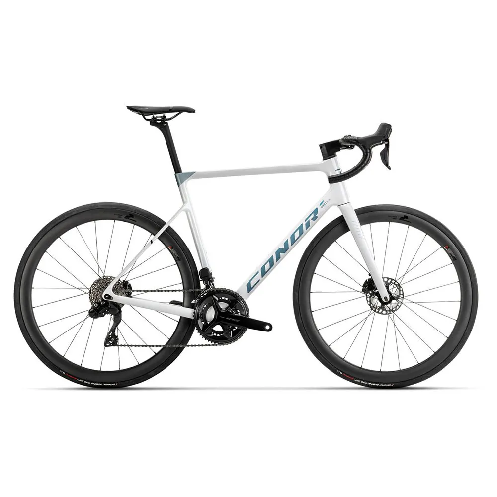 Conor Volcano Dura Ace Di2 9250 Landeveissykkel, White Conor Volcano Dura Ace Di2 9250 Landeveissykkel, White