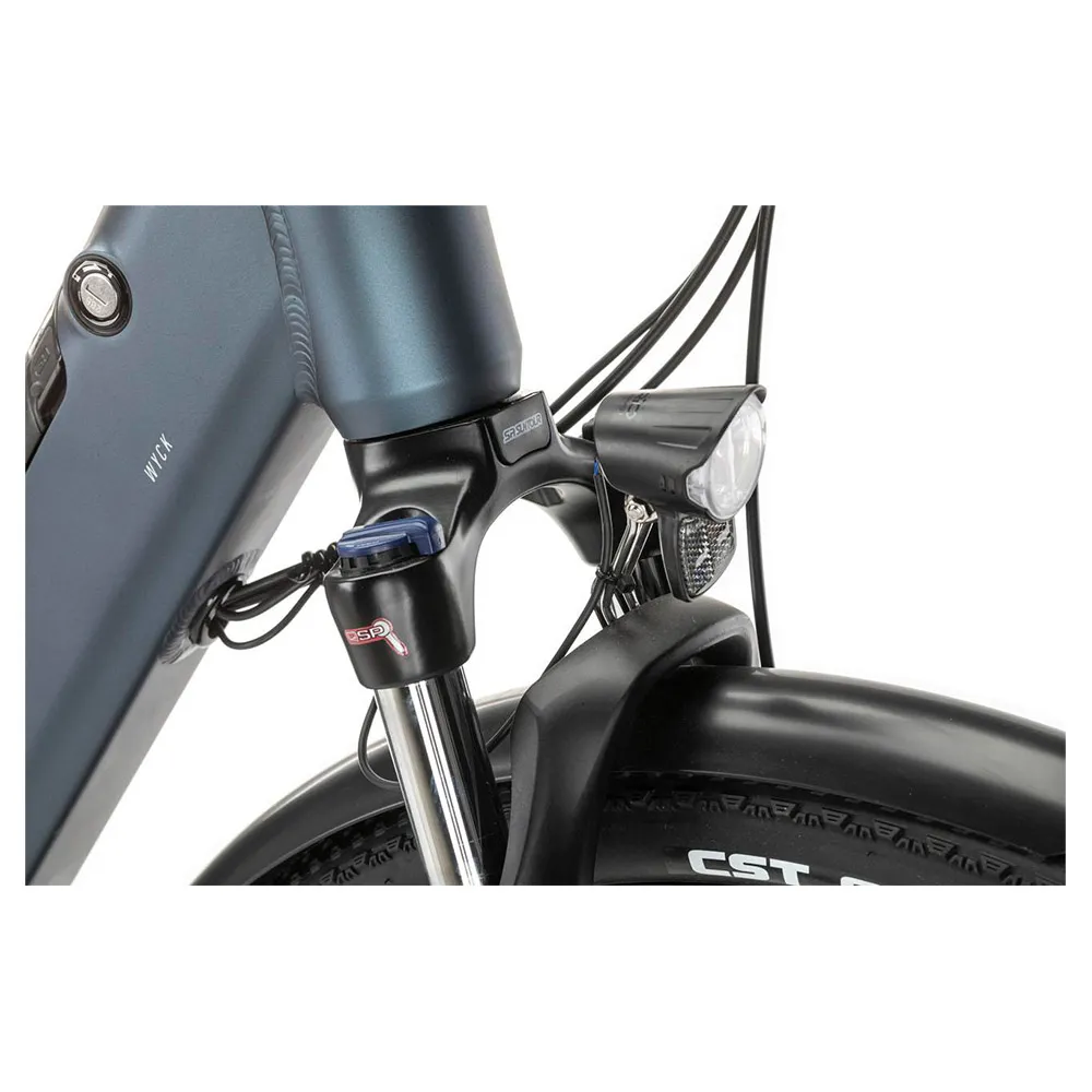Conor Wyck Vinka E50 Cues U4000 Elektrisk Sykkel, Blue, M, 504Wh, Elsykkel Conor Wyck Vinka E50 Cues U4000 Elektrisk Sykkel, Blue, M, 504Wh, Elsykkel