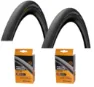 Continental 2 Dæk + 2 Slanger Continental SportContact II 26x1.60"(42-559) racer ventil, Sykkeldekk