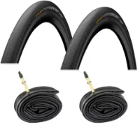 Continental 2 Dekk + 2 Slanger Continental Contact Speed 700x28c racer ventil