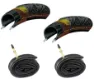 Continental 2 Dekk + 2 Slanger Continental Grand Prix 4 Season 700x23 48mm Racer Ventil, Svart, Sykkeldekk