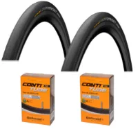 Continental 2 Dekk + 2 Slanger Continental SportContact II 26x1.60"(42-559) Bil ventil Continental 2 Dekk + 2 Slanger Continental SportContact II 26x1.60"(42-559) Bil ventil