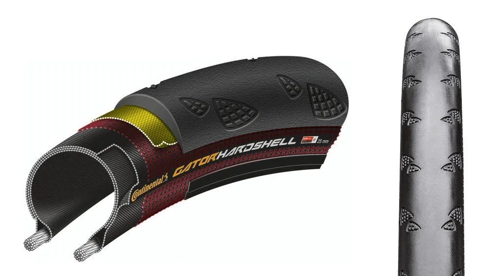 Continental Gator Hardshell kanttrådsdekk 700x28C, Sykkeldekk