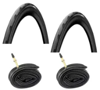 Continental Grand Prix 5000 700x28C 48mm racer ventil 2 dekk + 2 slanger Continental Grand Prix 5000 700x28C 48mm racer ventil 2 dekk + 2 slanger