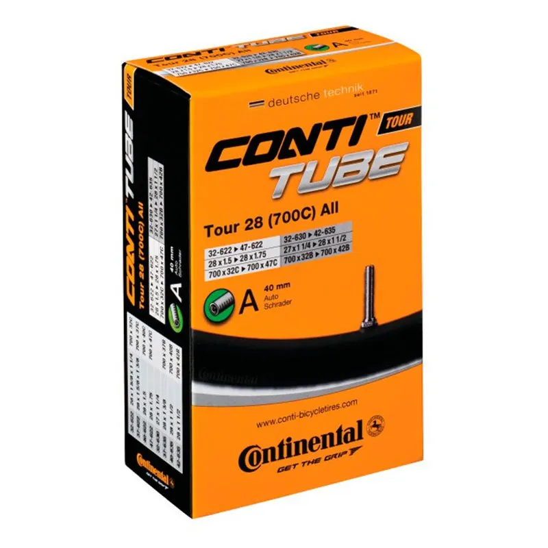 Continental Tour Standard 40 Mm Slange 50 Enheter Continental Tour Standard 40 Mm Slange 50 Enheter