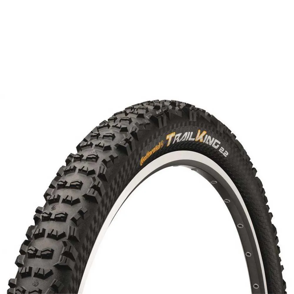 Continental Trail King Shieldwall Sl Aramidic Lining Tubeless 29´´ X 2.40 Mtb-dekk, Black, 29" x 2.40, Sykkeldekk