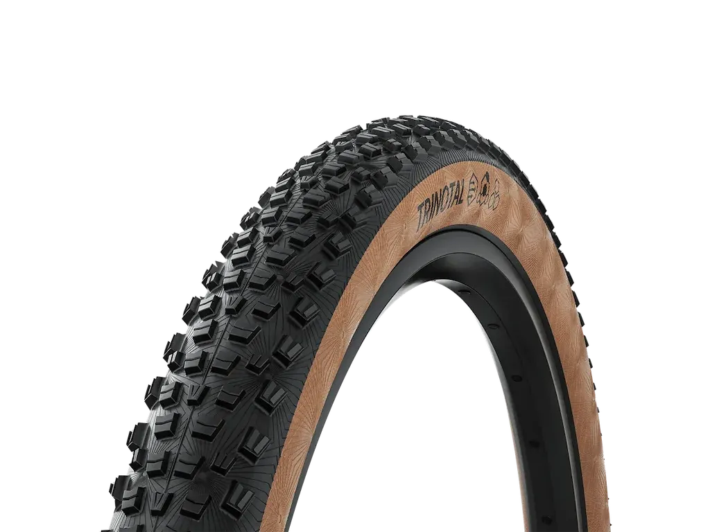 Continental Trinotal race rapid foldedekk MTB 29x2,40 (60-622) tanwall, Sykkeldekk