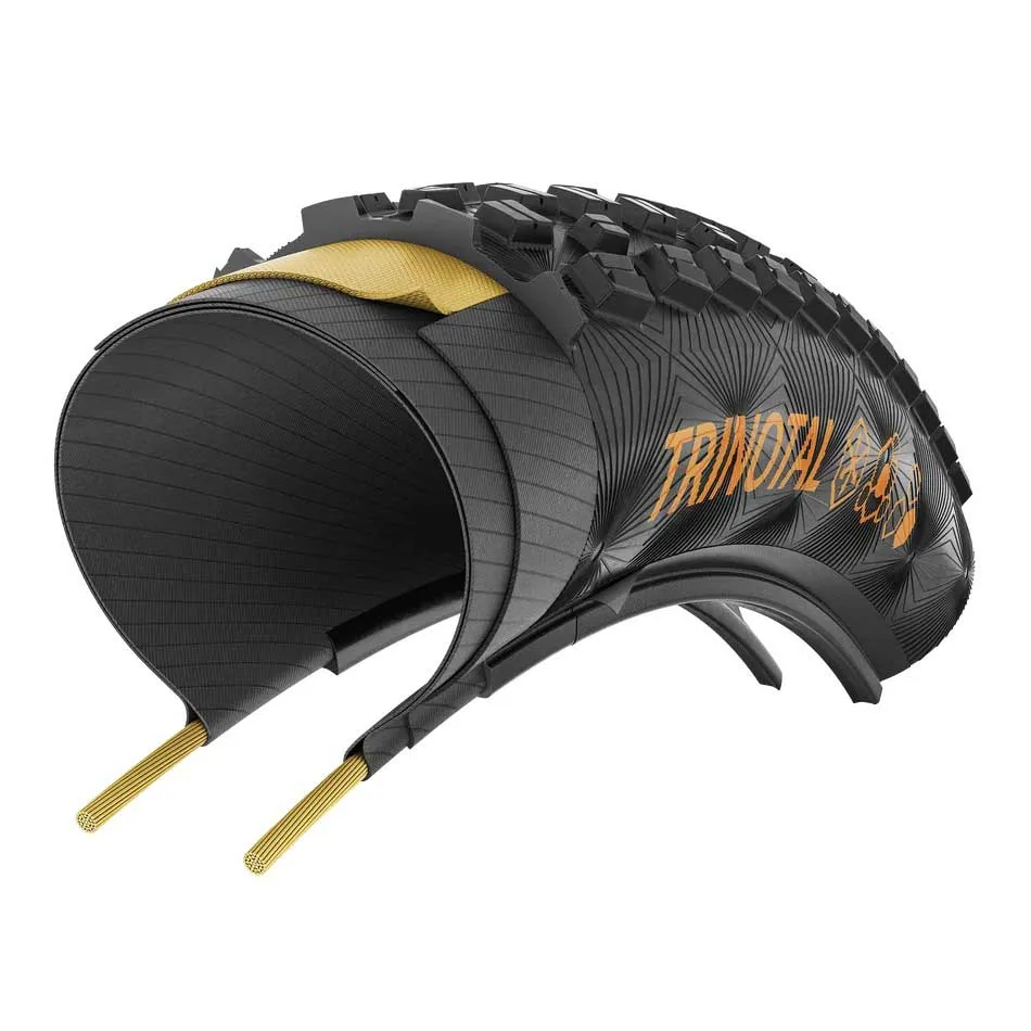 Continental Trinotal Trail Grip Tubeless 29´´ X 2.20 Mtb-dekk, Black / black, 29" x 2.20, Sykkeldekk Continental Trinotal Trail Grip Tubeless 29´´ X 2.20 Mtb-dekk, Black / black, 29" x 2.20, Sykkeldekk