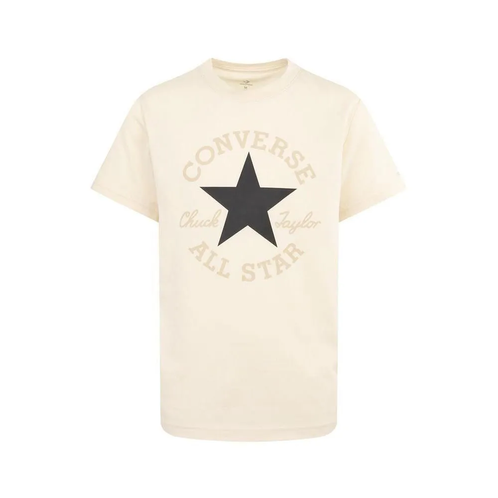 Converse Dissected Chuck Patch Kortarmet T-skjorte, Converse natural ivory, 13-15Y Converse Dissected Chuck Patch Kortarmet T-skjorte, Converse natural ivory, 13-15Y