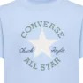 Converse Sustainable Core Kortarmet T-skjorte, True sky, 13-15Y
