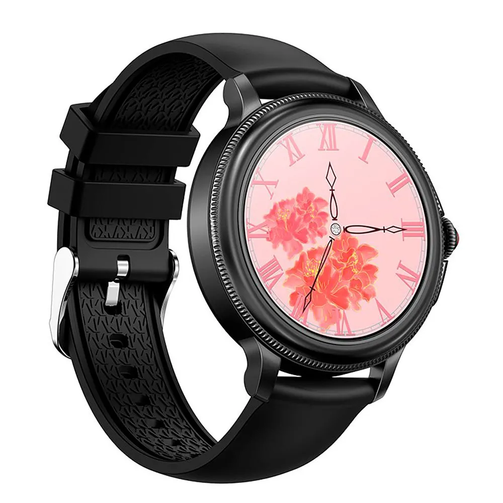 Cool Metal Silicone Dover Smartklokke, Black