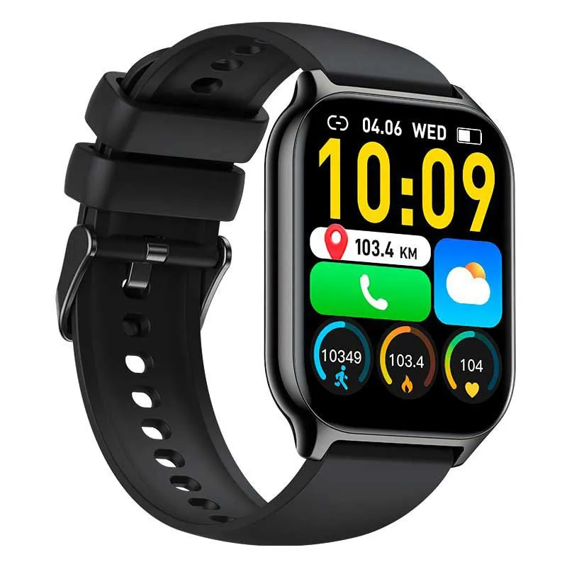 Cool Nova Silicone Smartklokke, Black