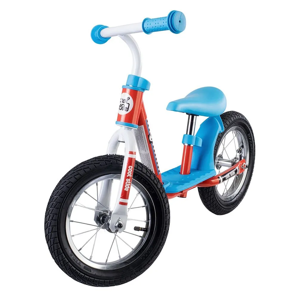 CoolSlide Race 3 Løpesykkel, Orange com / blue atoll, One Size, Barnesykkel