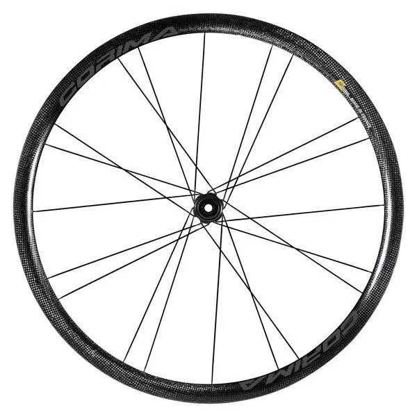 Corima 32 Ws Evo Cl Disc Tubular Forhjul For Landeveissykkel, Black / outline, 12 x 100mm Corima 32 Ws Evo Cl Disc Tubular Forhjul For Landeveissykkel, Black / outline, 12 x 100mm