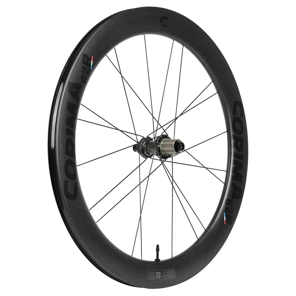 Corima 62r Cl Disc Tubeless Landeveissykkelens Bakhjul Corima 62r Cl Disc Tubeless Landeveissykkelens Bakhjul
