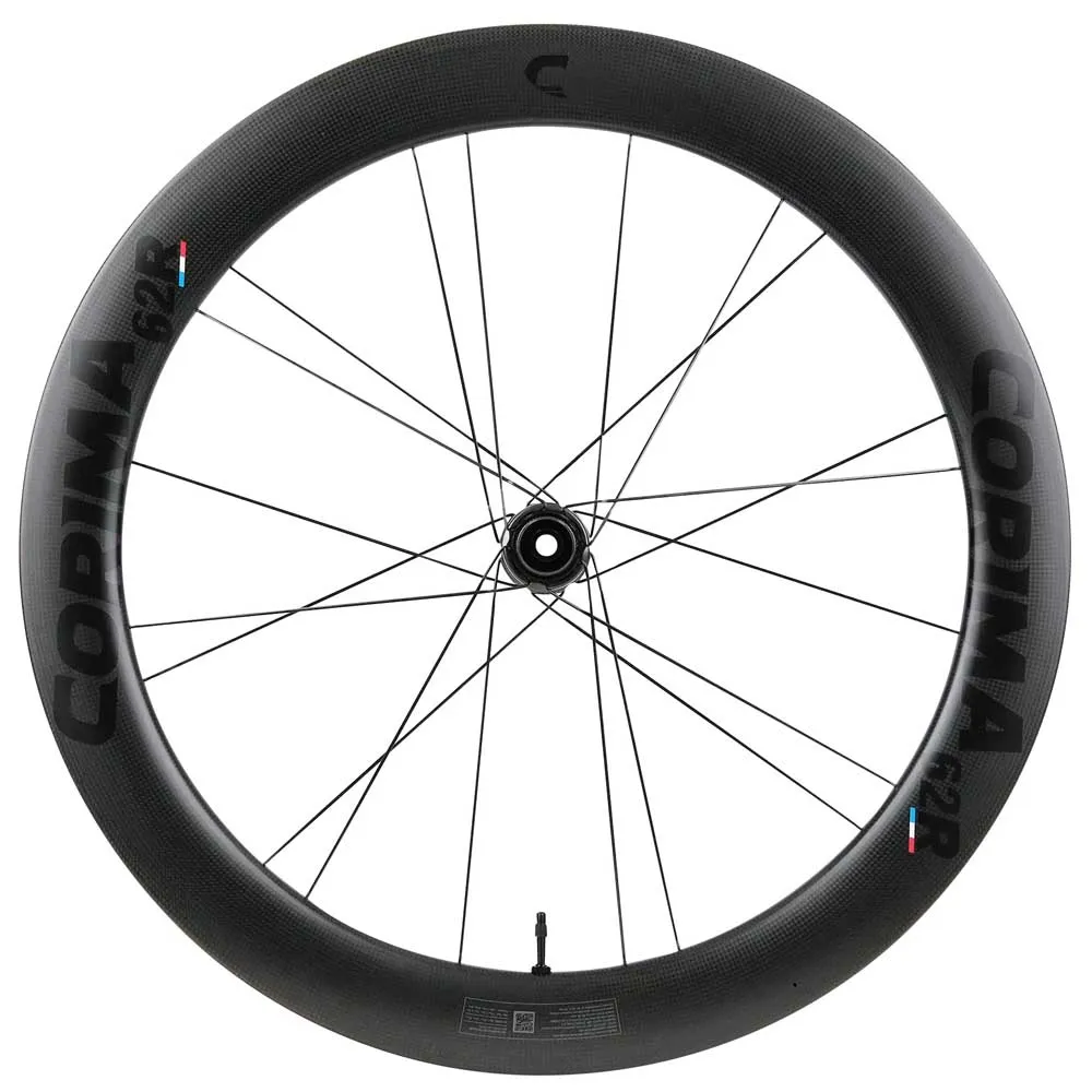Corima 62r Cl Disc Tubeless Landeveissykkelens Bakhjul Corima 62r Cl Disc Tubeless Landeveissykkelens Bakhjul