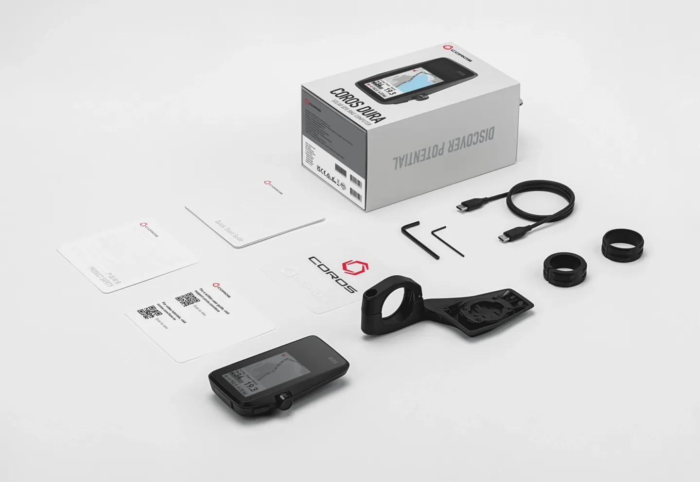 COROS Dura GPS Sykkelcomputer