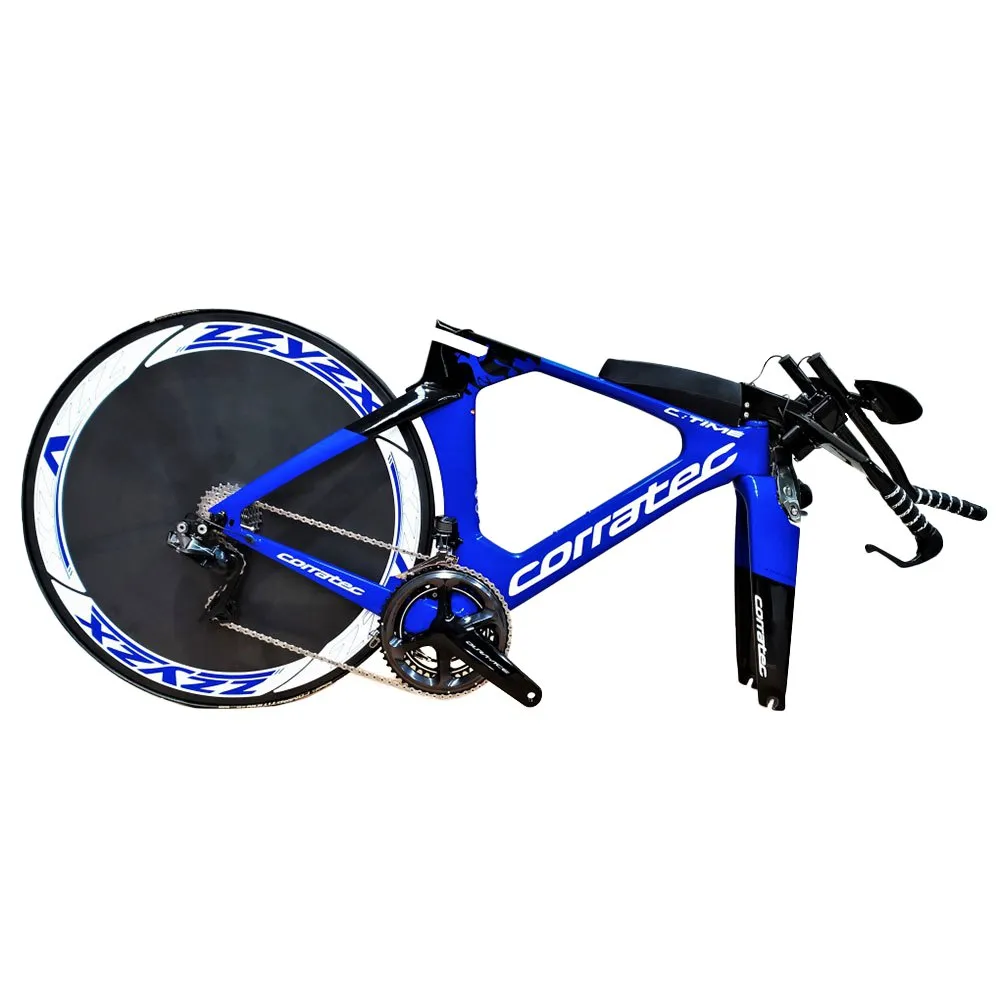 Corratec C:time Slr Time 2020 Landeveissykkel Refurbished, Blue / white
