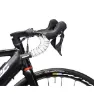 Corratec E-corones Elite Elektrisk Landeveissykkel, Black / white / red, 46, 250Wh, Elsykkel