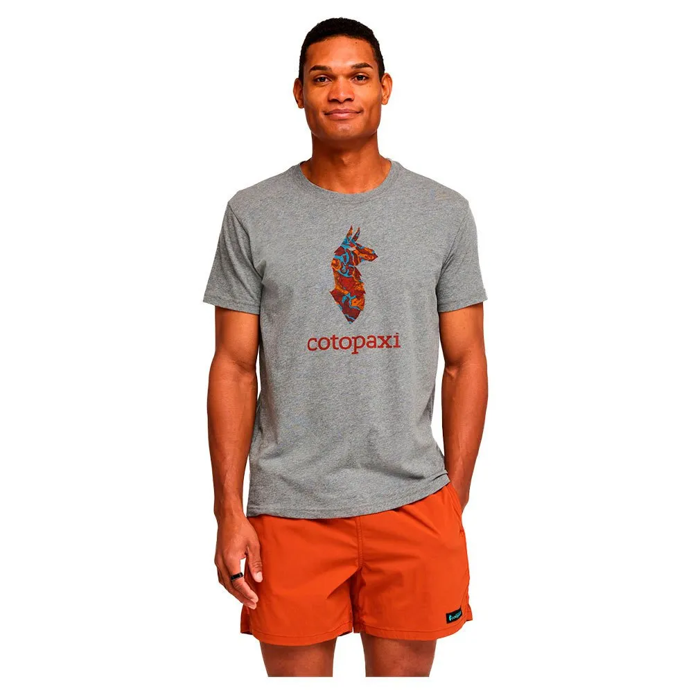 Cotopaxi Altitude Llama Kortarmet T-skjorte, Heather grey