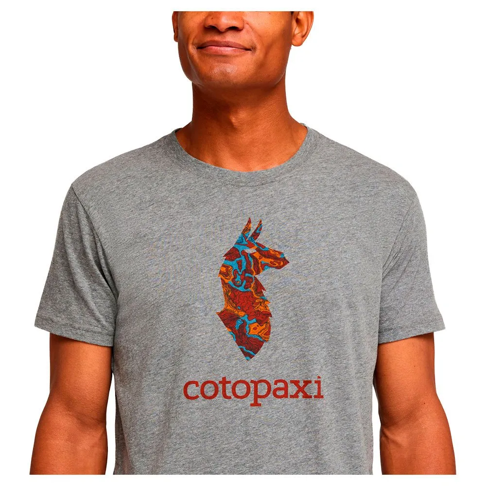 Cotopaxi Altitude Llama Kortarmet T-skjorte, Heather grey