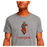 Cotopaxi Altitude Llama Kortarmet T-skjorte, Heather grey